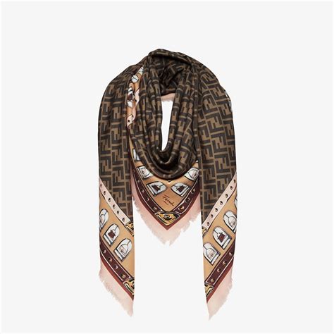 fendi swal|Fendi scarf and shawl.